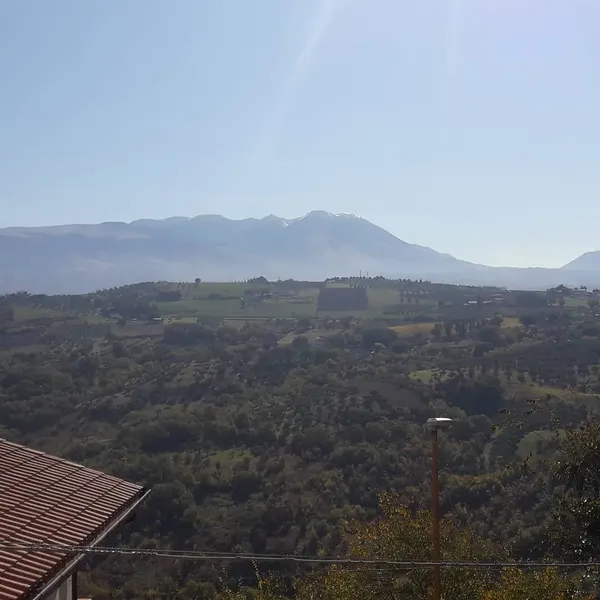 Panorama verso la Majella da Alanno
