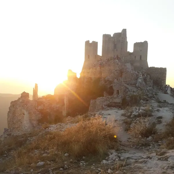 Rocca Calascio al tramonto